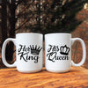 Mugs King And Queen Couples Coffee Mug