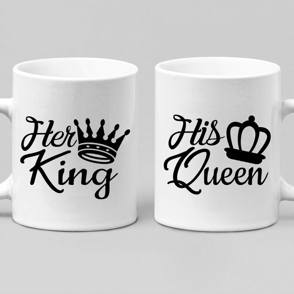 Mugs King And Queen Couples Coffee Mug