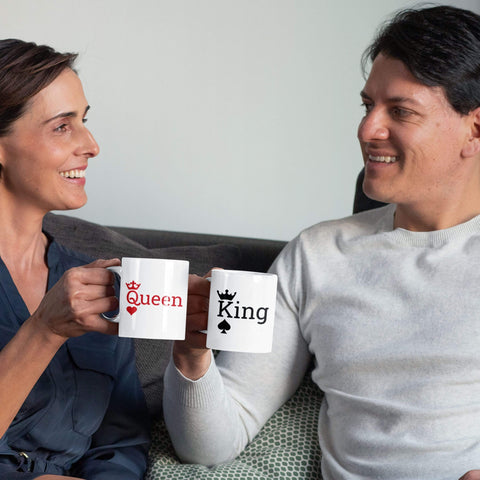 Mugs King And Queen Couples Coffee Mugs