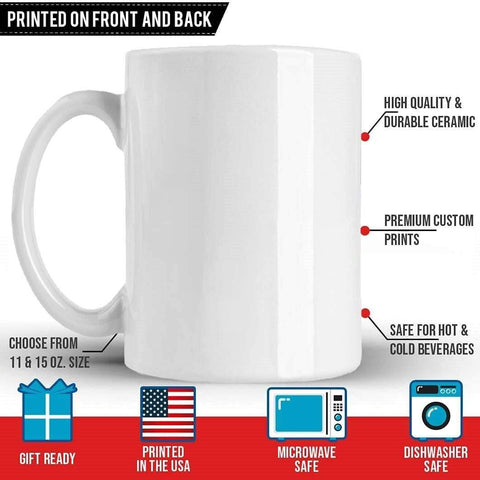 Mugs Personalized White Ceramic Love Couple Mug