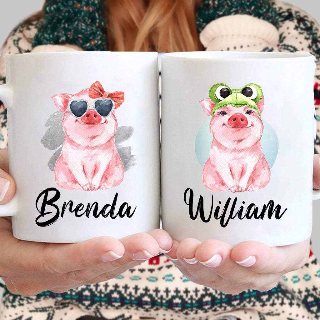 Mugs Piggy Couples Custom Mugs