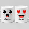 Mugs Smiley Couple Ceramic Mug