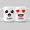 Mugs Smiley Couple Ceramic Mug