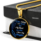 "I Love My Daughter" Necklace With Engraving