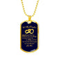 Mom And Daughter Love Necklace