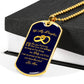 Mom And Daughter Love Necklace