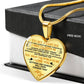 "I Need You Beside Me Always" Necklace That Express Your Love **With Transparency**