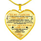 "I Need You Beside Me Always" Necklace That Express Your Love **With Transparency**