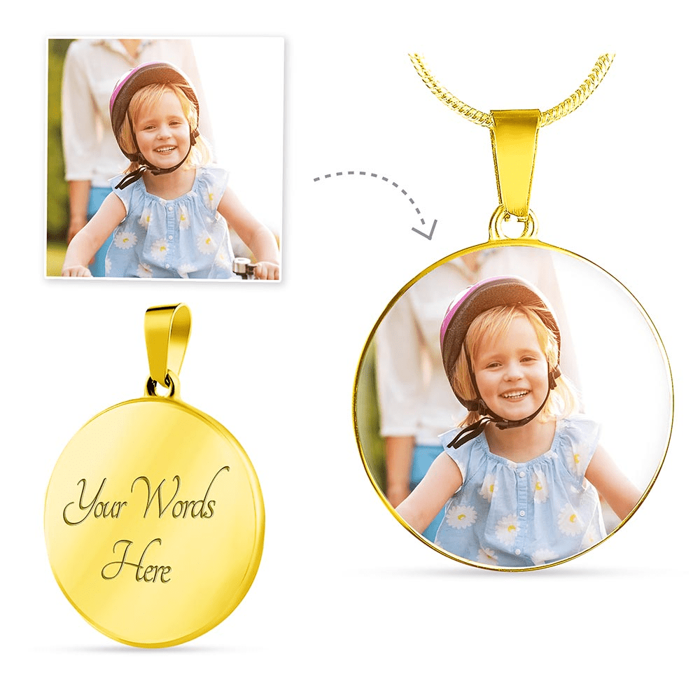 Personalized Custom Photo & Engraving Necklace & Bangles