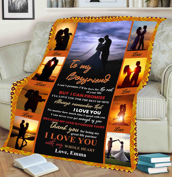 "Always Remember That I Love You "- Personalized Blanket