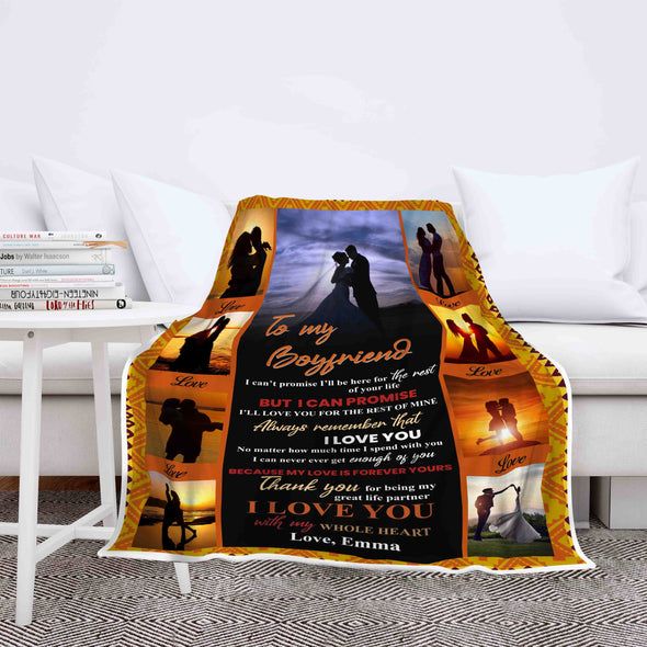 "Always Remember That I Love You "- Personalized Blanket