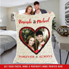 Personalized Blanket Beige / Adult-Best Selling-60"X80" Custom Photo Blanket For Your Love