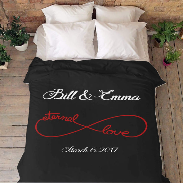 Eternal Love Couple Blanket - Couple Desires