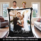 Personalized Blanket Forever And Always Custom Photo Blanket
