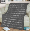 Personalized Blanket Get Well Soon Healing Blanket