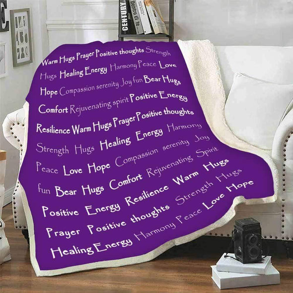 Personalized Blanket Get Well Soon Healing Blanket