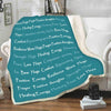 Personalized Blanket Get Well Soon Healing Blanket