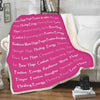 Personalized Blanket Get Well Soon Healing Blanket