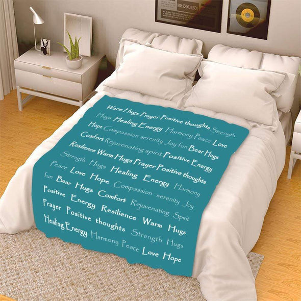 Personalized Blanket Get Well Soon Healing Blanket