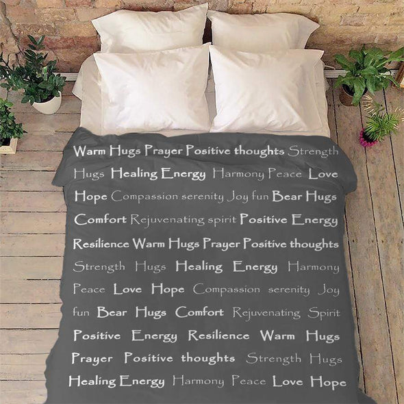 Personalized Blanket Get Well Soon Healing Blanket