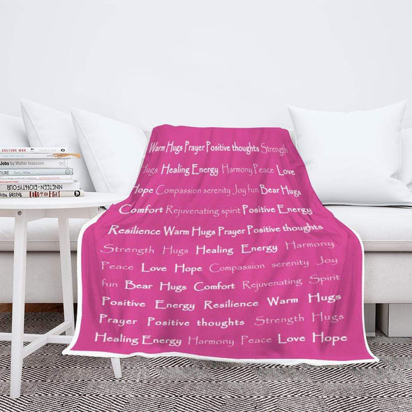 Personalized Blanket Get Well Soon Healing Blanket