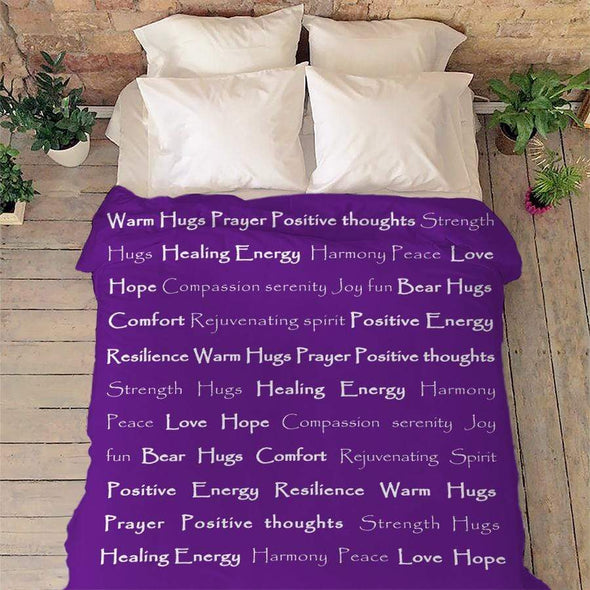 Personalized Blanket Get Well Soon Healing Blanket