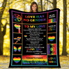 Personalized Blanket Love Has No Gender Customized LGBT Blanket