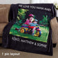 Personalized Blanket for Couples With Your Photo & Text For Your Special one