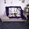 Personalized Blanket Purple / Youth-50"x60" Personalized Blanket With Your Photo & Text For Your Special one