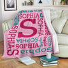 Personalized Name Blankets & Throws 