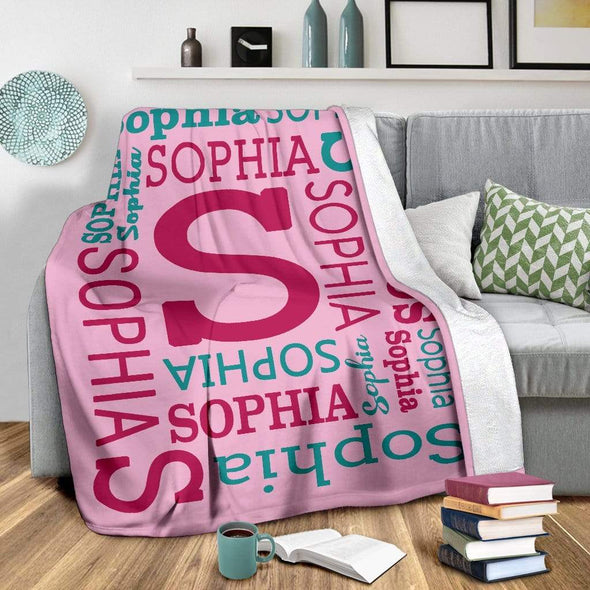Personalized Name Blankets & Throws | Couple Desires