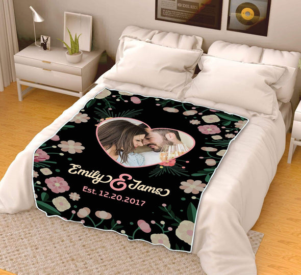 Personalized Picture Blanket For Your Love