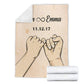Pinky Promise Personalized Blanket