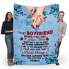 "To My Boyfriend You Are The Best Thing"- Personalized Blanket