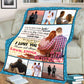 "To My Boyfriend You Are The World Of My Life"- Personalized Blanket