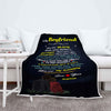 "To My Boyfriend Your Are My Sunshine" Personalized Blanket | Personalized Blanket for Boyfriend