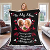 To My Mom Personalized Blanket | Personalized Blanket for Mom | Couple Desires