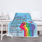 Personalized Blanket To My Partner In Life I Love You And Only You Customized LGBT Blankets