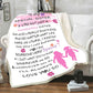 Personalized Blanket To My Special Sister I Love You So Much Fleece Blanket