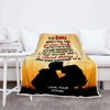 "When I Tell You I Love You" Personalized Blanket For Couple