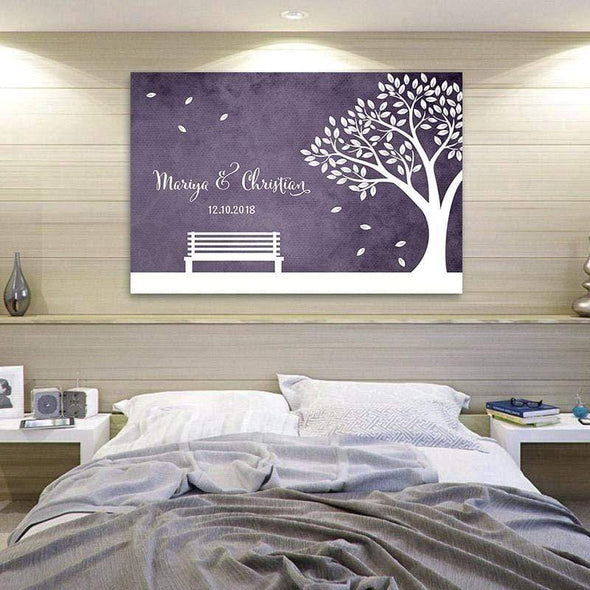 Custom Personalized Couple Wall Art