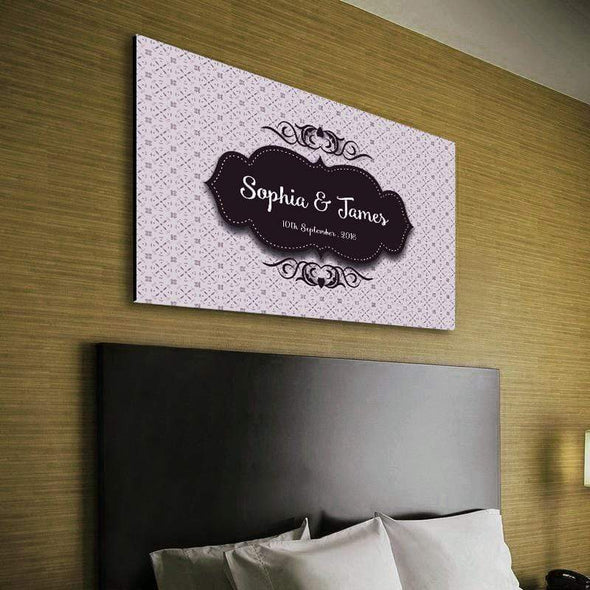 Custom Wall Decor For Couple