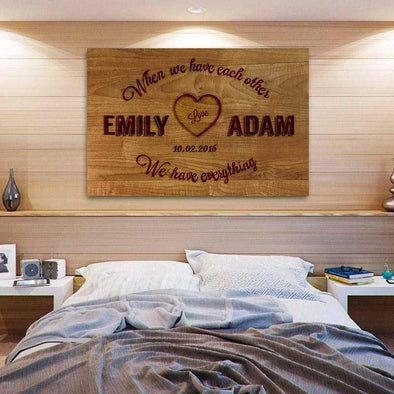 Love Each Other Canvas Wall Art - Exclusively Made