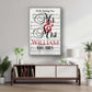 Personalized Canvas Mr. And Mrs. Customized Song Notes Canvas For Couples