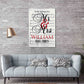 Personalized Canvas Mr. And Mrs. Customized Song Notes Canvas For Couples