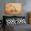 Riding Together Custom Canvas Wall Art