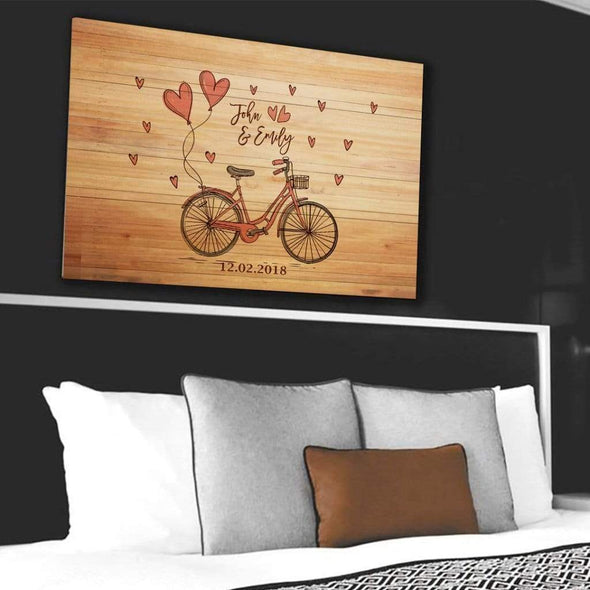 Riding Together Custom Canvas Wall Art