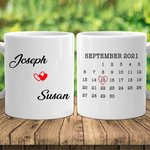 Personalized Special Couple Coffee Mug