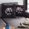 Pillows Mr. And Mrs. Personalized Pillow With Name And Wedding Year - (PACK OF 2)