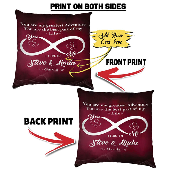 Pillows You & Me Infinite Love Pillow